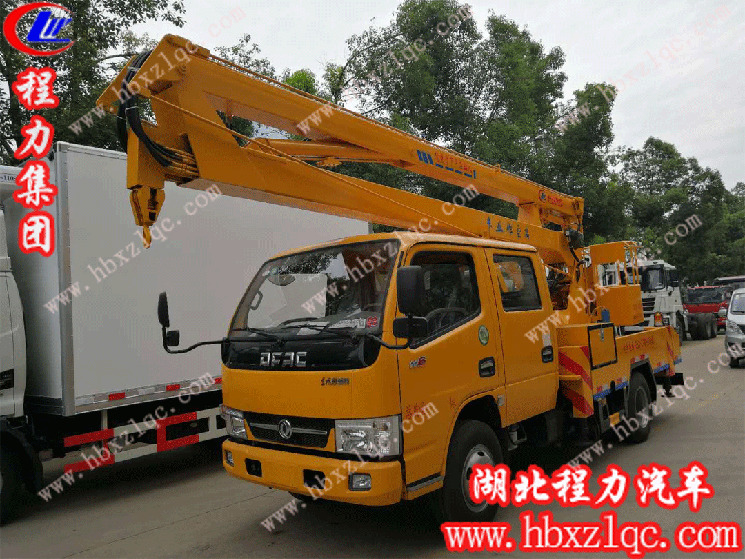 高溫下高空作業(yè)，湖北程力東風(fēng)小多利卡高空作業(yè)車是首選