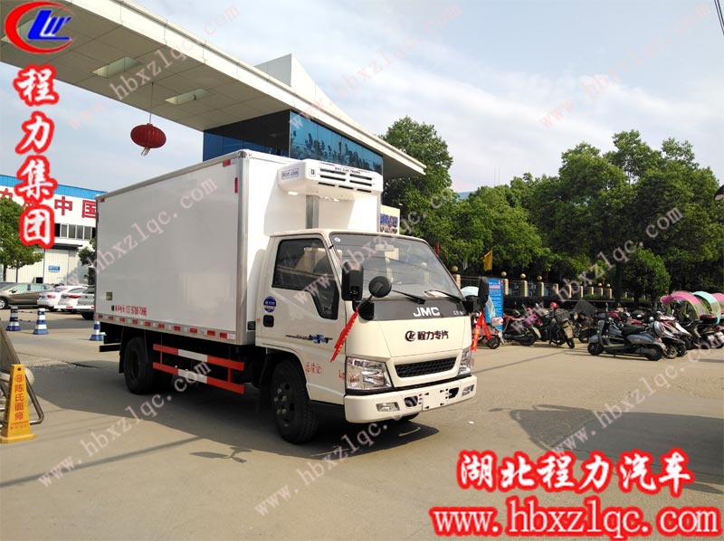 2019/4/7，湖北麻城田總在湖北程力訂購(gòu)一輛江鈴順達(dá)（藍(lán)牌）冷藏車，單號(hào)：11657