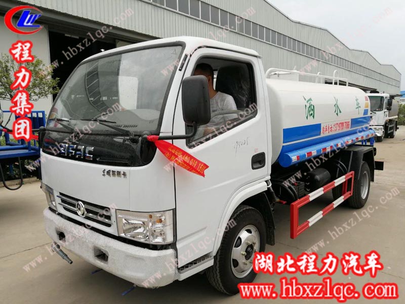 2019/06/04 九江藕總在程力集團訂購一輛5噸國三東風福瑞卡灑水車，單號195025