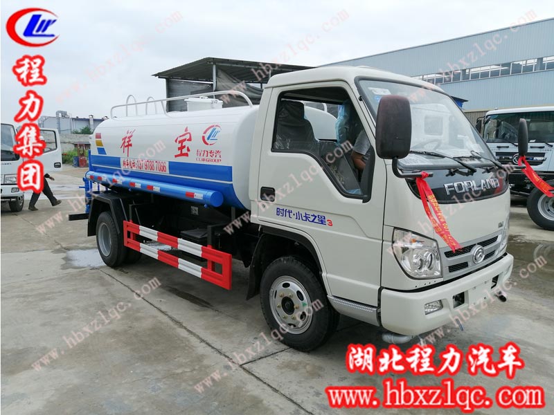 2019/05/31 九江張總在程力專用汽車股份有限公司訂購一臺5噸國三灑水車，單號2019053