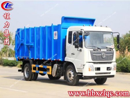 用于垃圾轉(zhuǎn)運(yùn)或卸料，處理城鎮(zhèn)垃圾的得力助手——對(duì)接式垃圾車